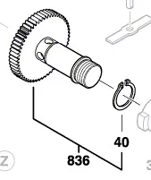 broche de perçage réf. 2 609 002 742 BOSCH